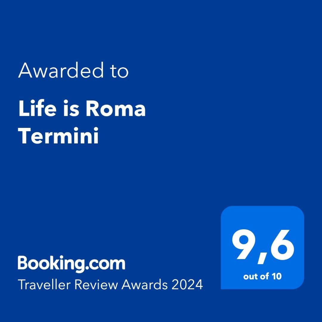 Life Is Roma Termini Apartment ภายนอก รูปภาพ